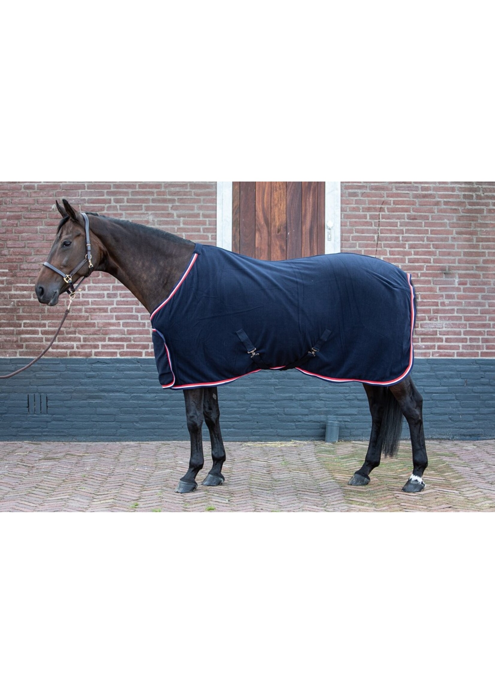 Harry's Horse Fleece deken Master Blauw 145/195