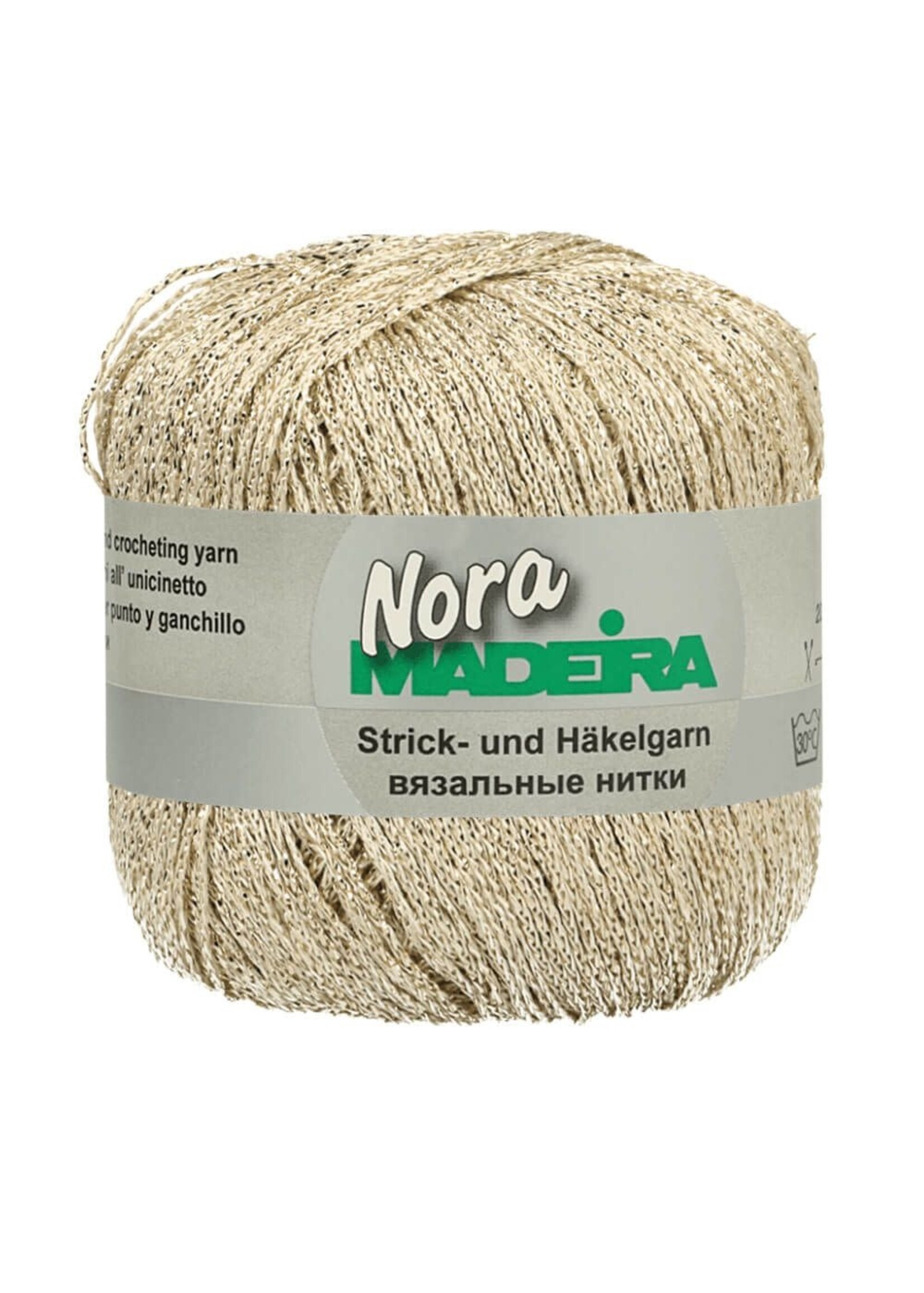 zonder merk Nora nr 323 Goud Madeira Gemetalliseerd 25 gr