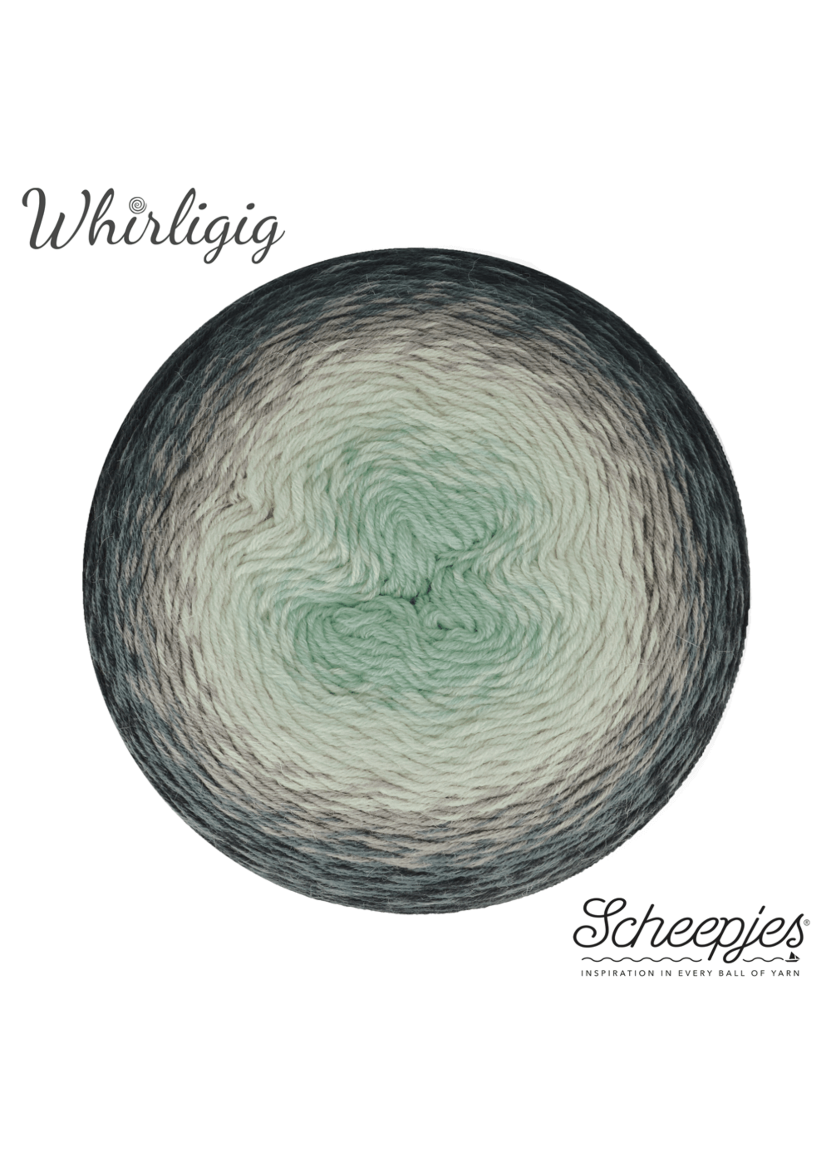 Scheepjes Whirligig Grey - blue nr. 202  -  OUTLET