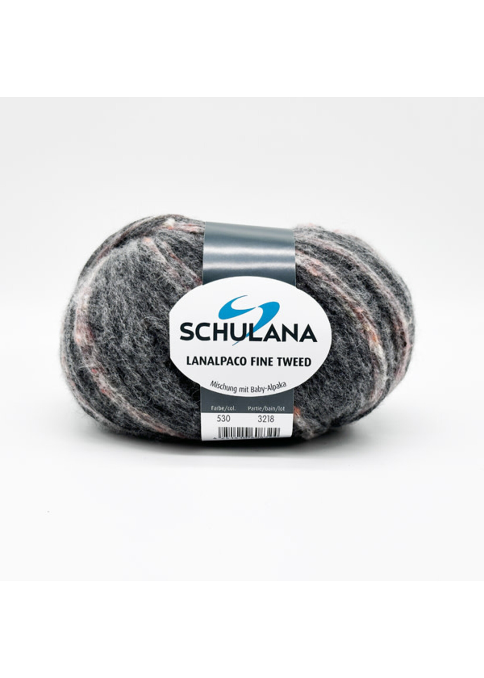 Schulana Lanalpaco Fine Tweed Lichtgrijs  nr.530