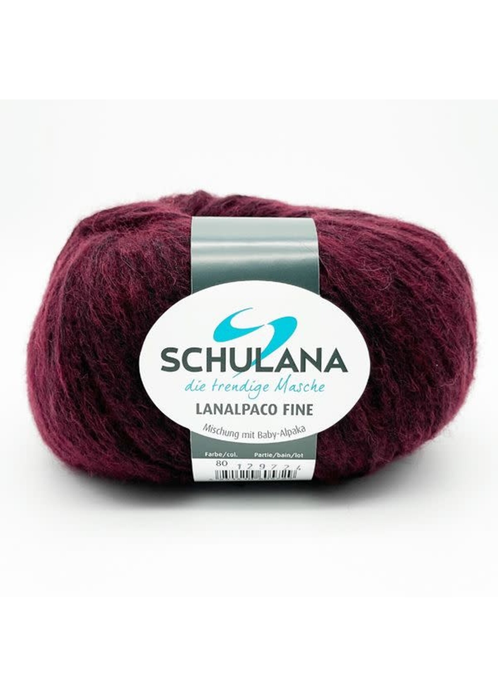 Schulana Lanalpaco Fine Bordeaux  nr.080