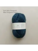Biches et Bûches Le gros Silk & Mohair 50 gr  Dark Blue Turquoise