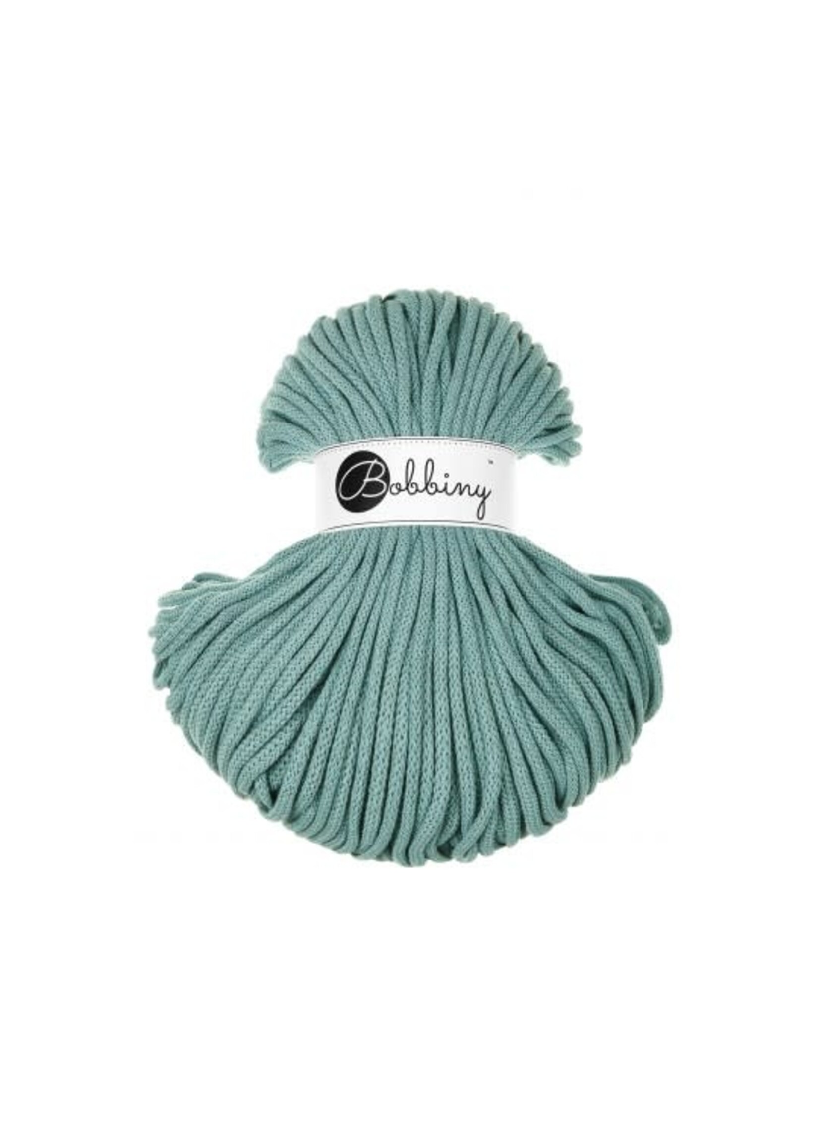 Bobbiny Duck Egg Blue Bobbiny Premium Cotton Cord 5 mm 100 m