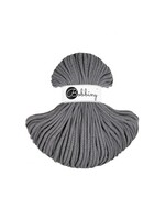 Bobbiny Stone Grey Bobbiny Premium Cotton Cord 5 mm 50 m