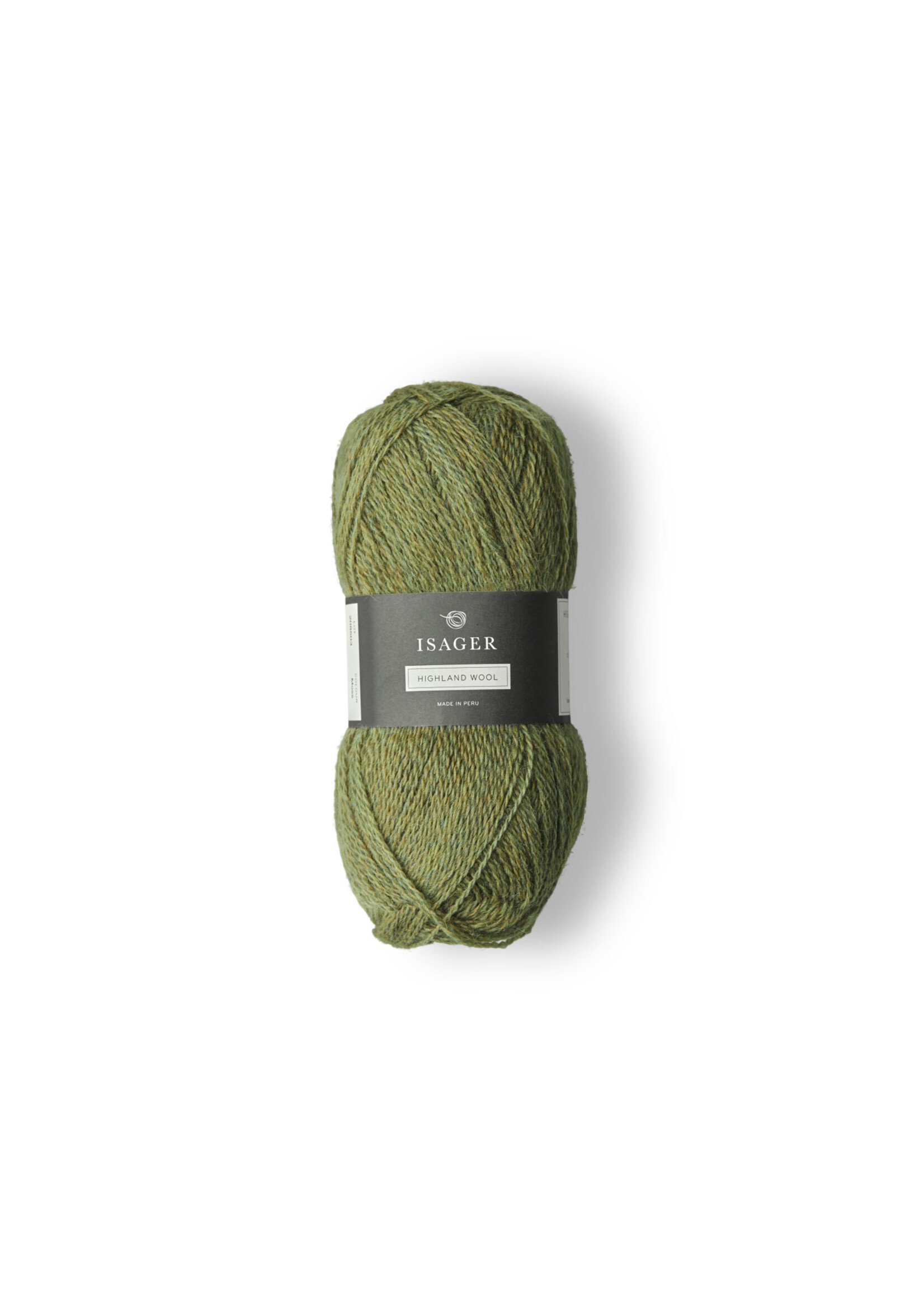 Isager Highland  Moss  Isager 50 gr