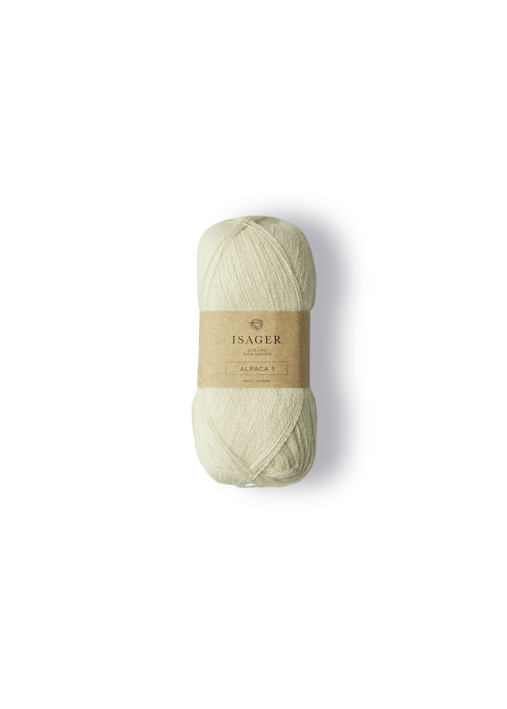 Isager Isager Alpaca 1  Kleur: 0 Eco  50 gr