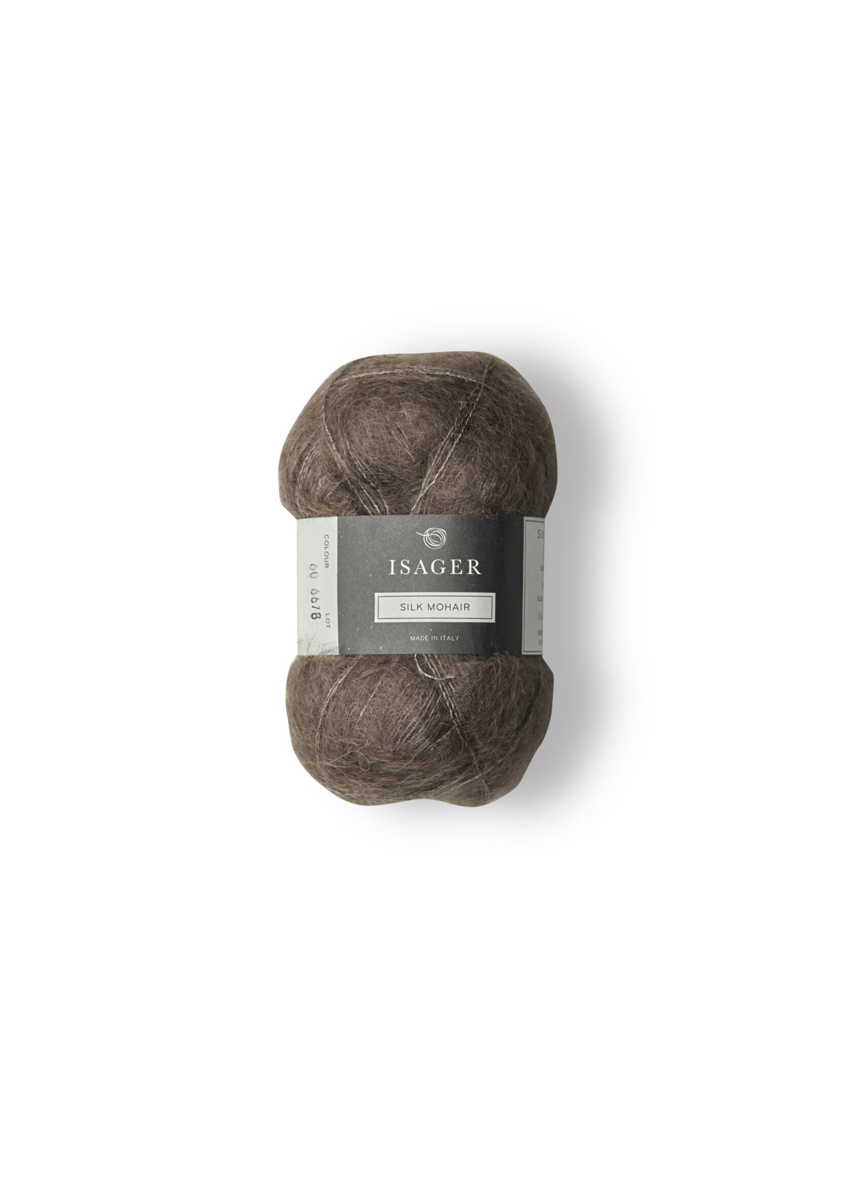 Isager Isager Silk Mohair kleur: 60 Bruin   25 gr