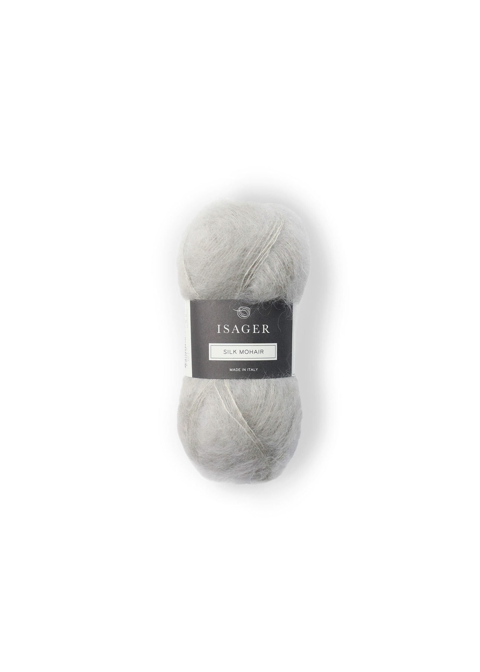 Isager Isager Silk Mohair kleur: 2s Lichtgrijs   25 gr