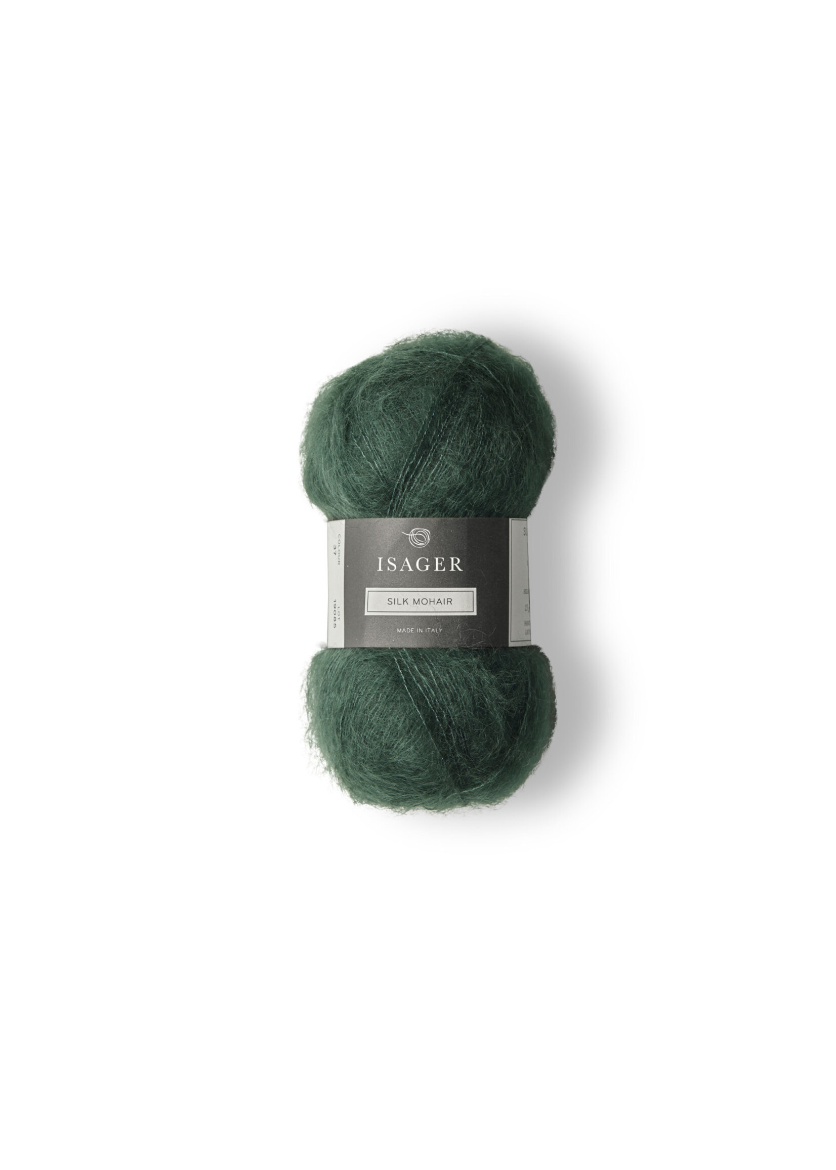 Isager Isager Silk Mohair kleur: 37  Groen    25 gr