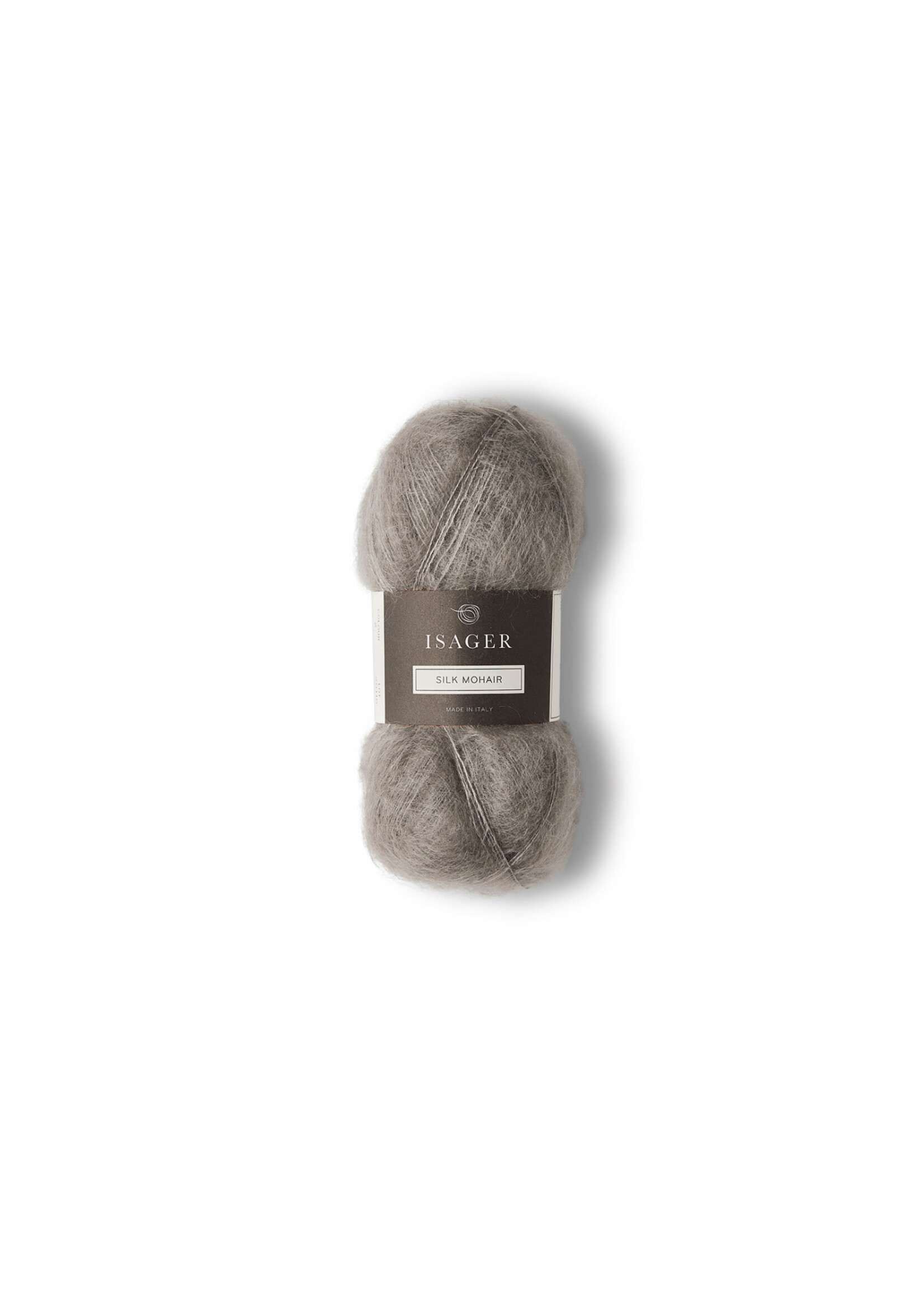 Isager Isager Silk Mohair kleur: 2 Middengrijs    25 gr