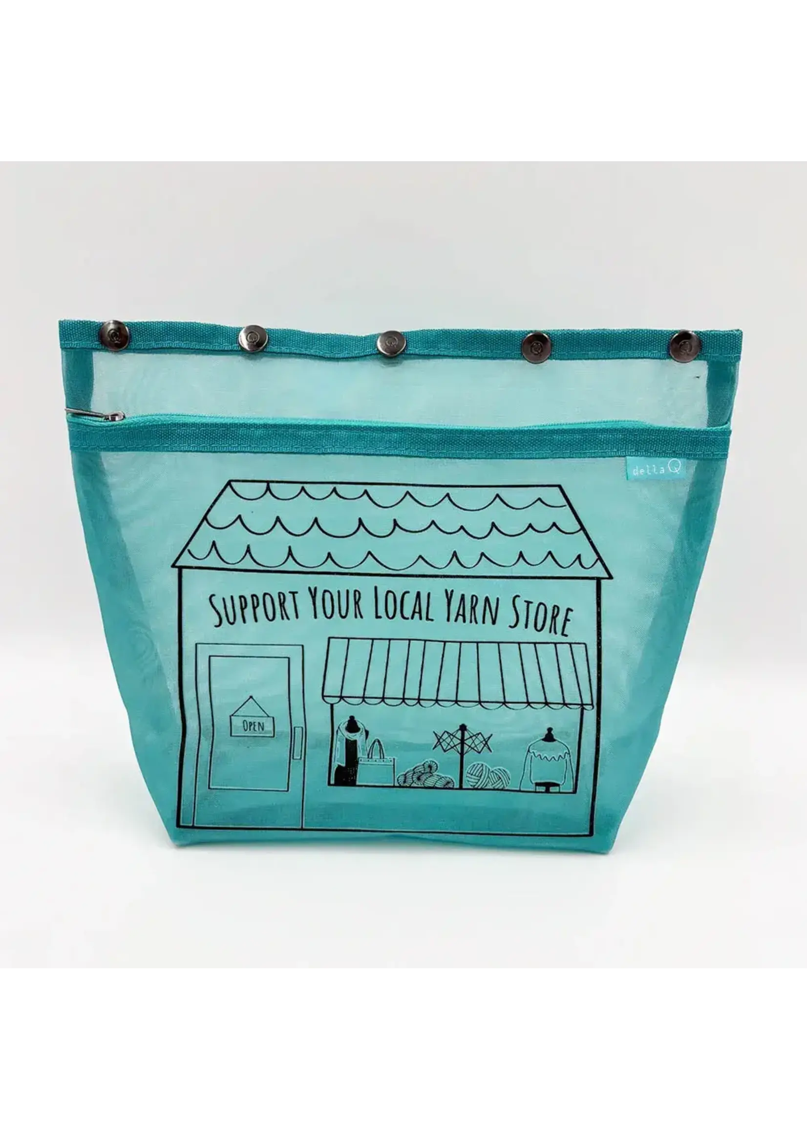 Della Q Della Q  Breitas staand Teal - Local yarn shop