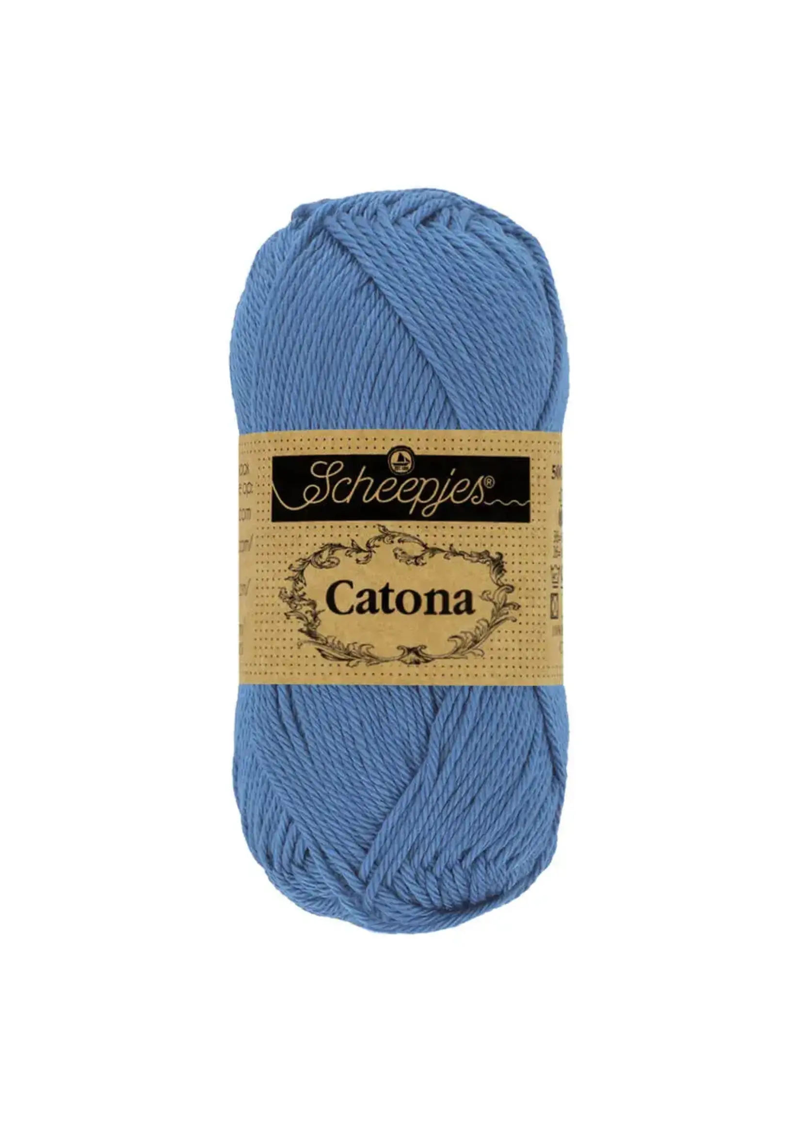 Scheepjes Catona Scheepjes 50 gr 261 Capri Blue