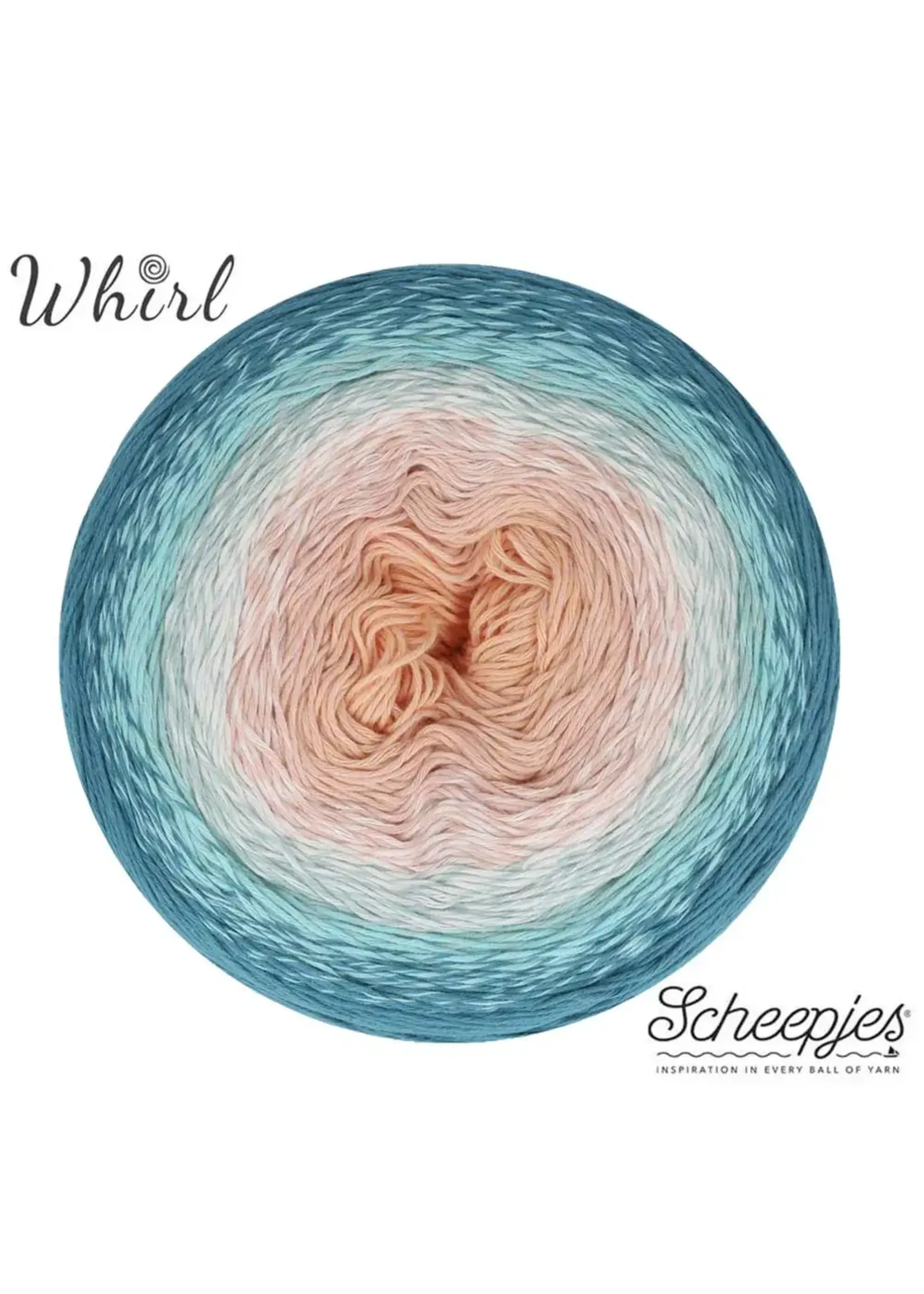 Scheepjes Cotton Whirl   Soft Serve 705   - 1000m Scheepjes