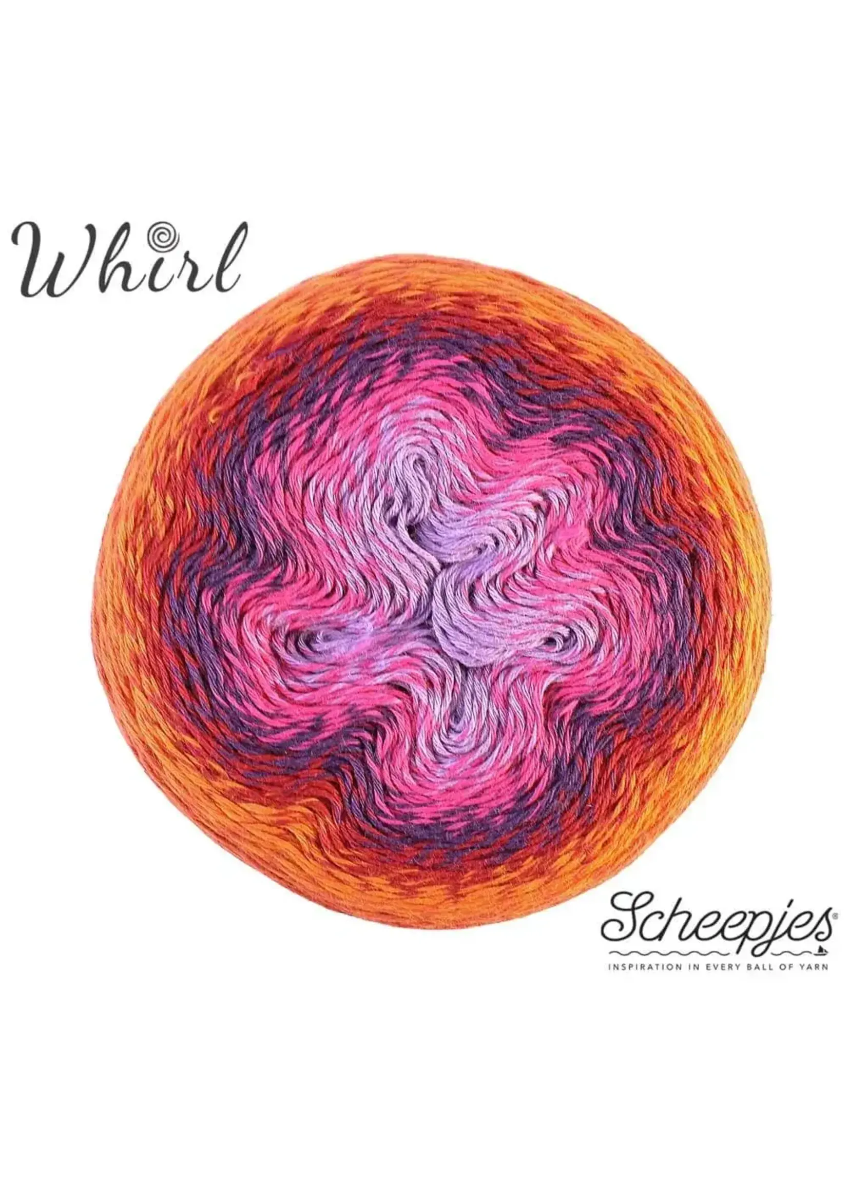 Scheepjes Whirl Scheepjes  Red Velvet Sunrise   nr.764