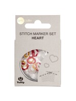 zonder merk Stitchmarkers Hart set in doosje