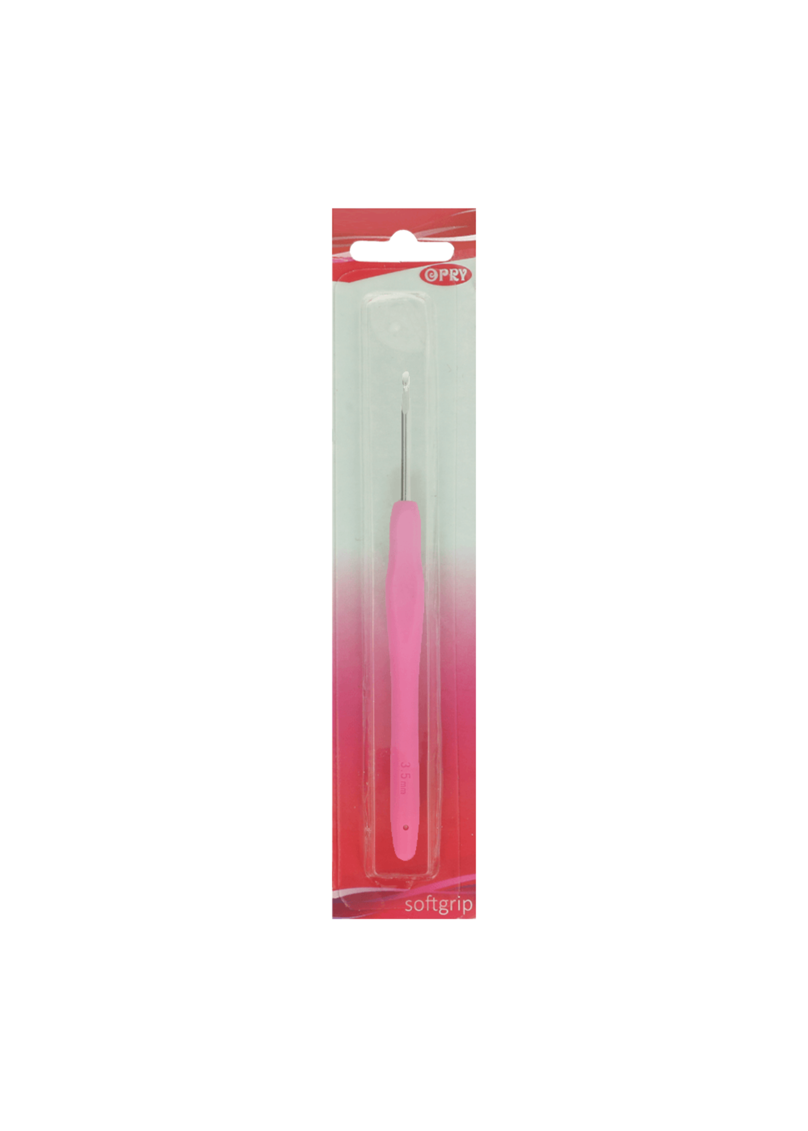 zonder merk Haaknaald  3.50 mm Opry Softgrip