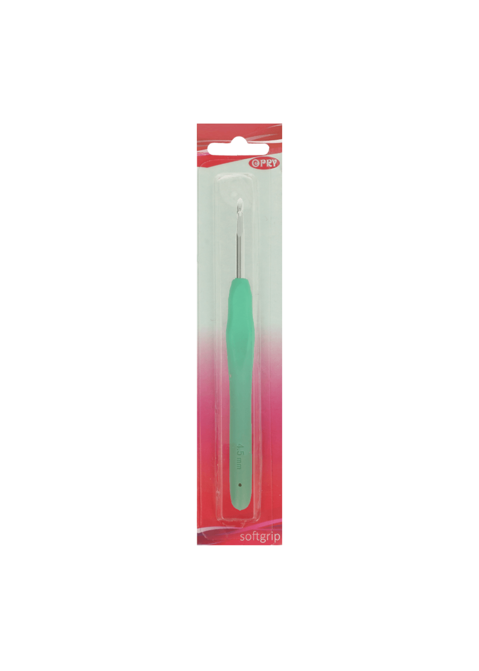 zonder merk Haaknaald  4.50 mm Opry Softgrip
