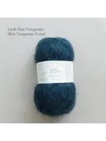 Biches et Bûches Le Petit Silk & Mohair Dark Blue Turquoise