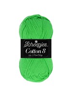 Scheepjes Cotton 8  nr 517  Grasgroen   Scheepjes