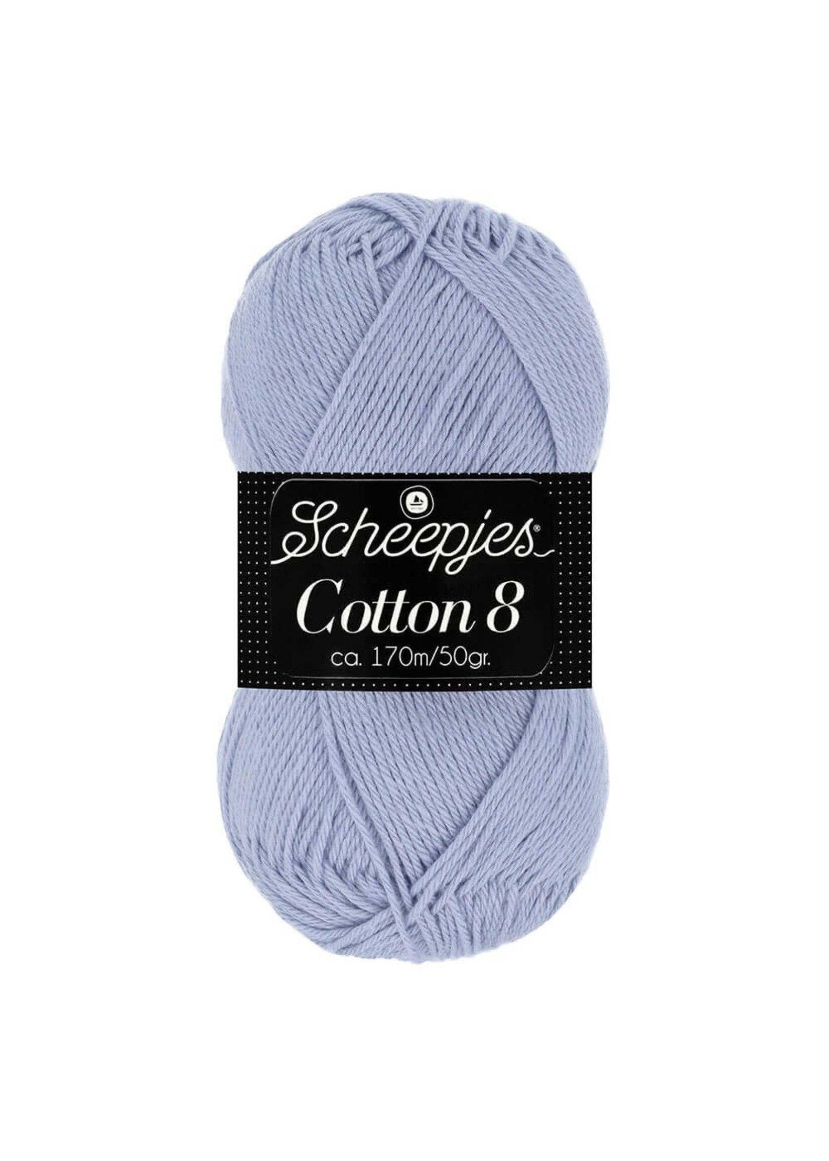 Scheepjes Cotton 8  nr 651  Lavendel    Scheepjes