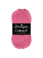 Scheepjes Cotton 8  nr 653  Roze    Scheepjes