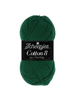 Scheepjes Cotton 8  nr 713 Donkergroen    Scheepjes