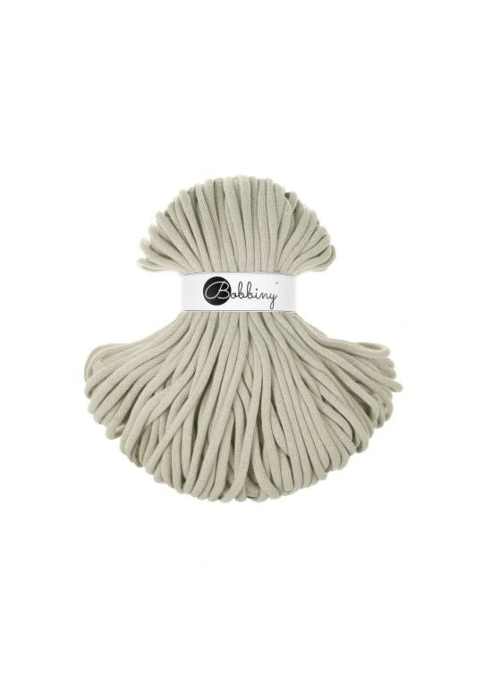 Bobbiny Jumbo Pale Olive   Bobbiny 9 mm 100 m
