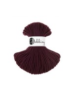 Bobbiny Junior 3 mm  Burgundy  cotton cord 100 m Bobbiny