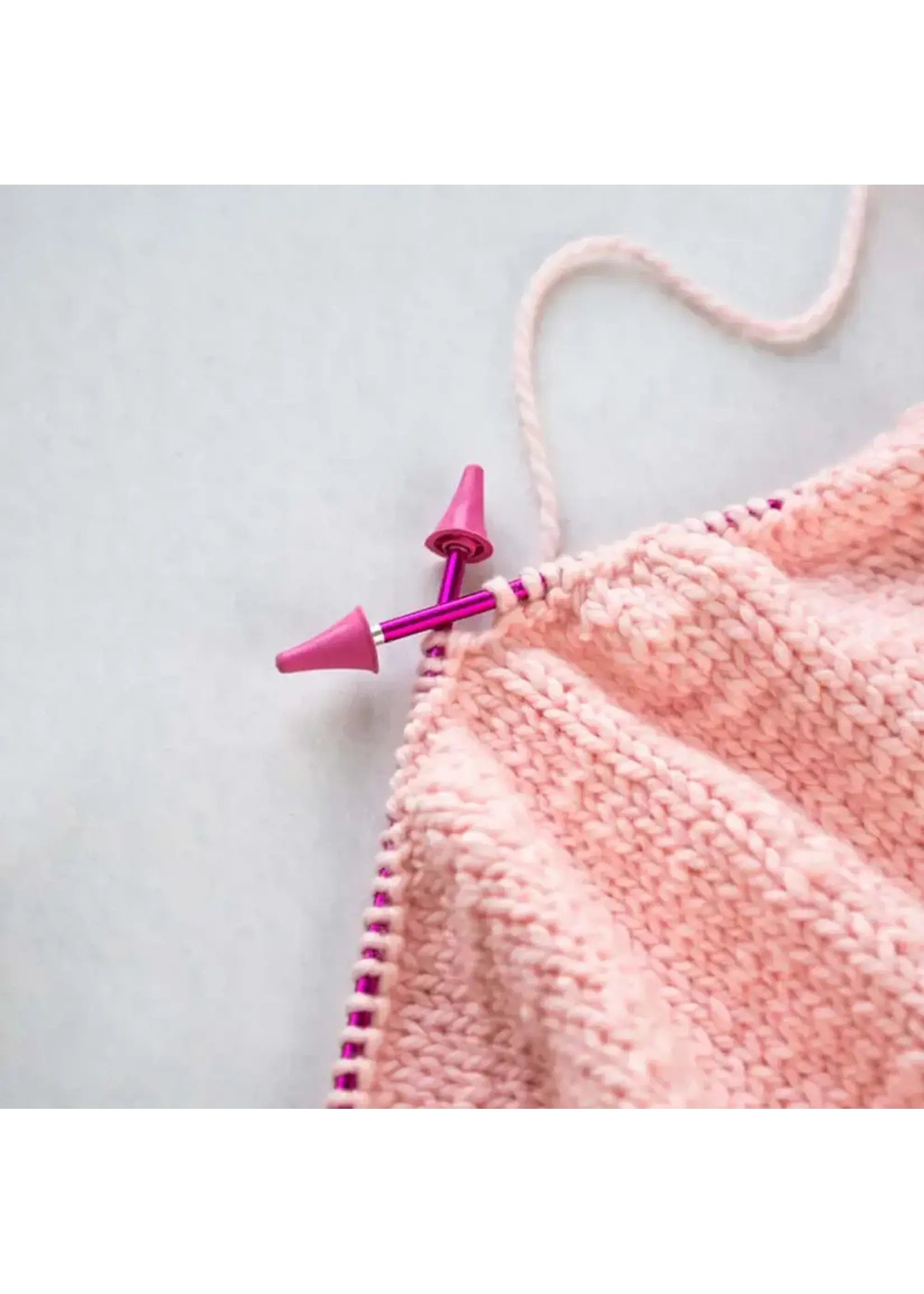 KnitPro Knitpro Puntbeschermers voor naalden  S + L  /pack van 4 stuks