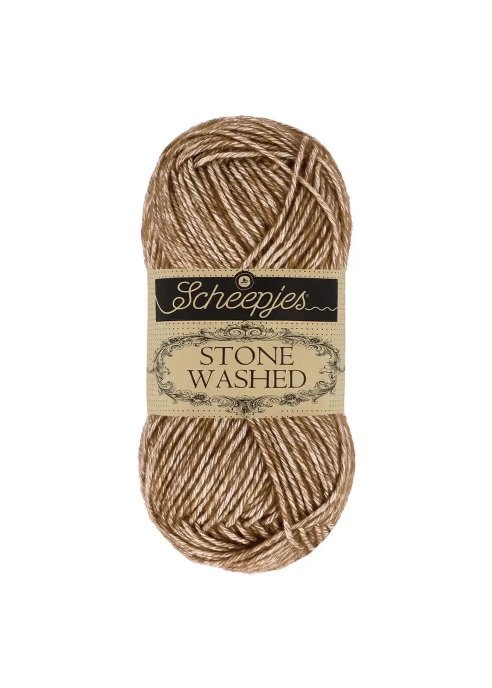 Scheepjes Stone Washed Brown Agathe 822  50 gr