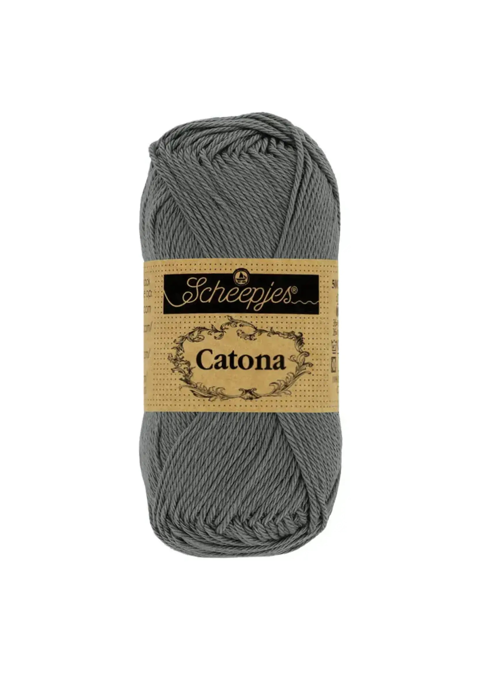 Scheepjes Catona  Scheepjes 50 gr 501 Anthracite