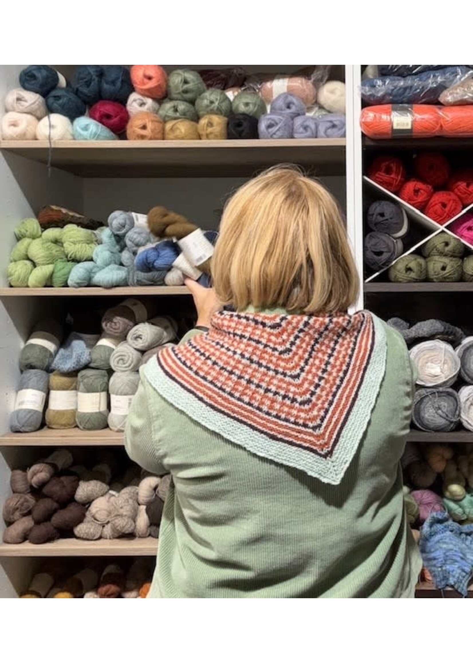 Workshop reeks 4 lessen: 4 sjaals - 4 technieken