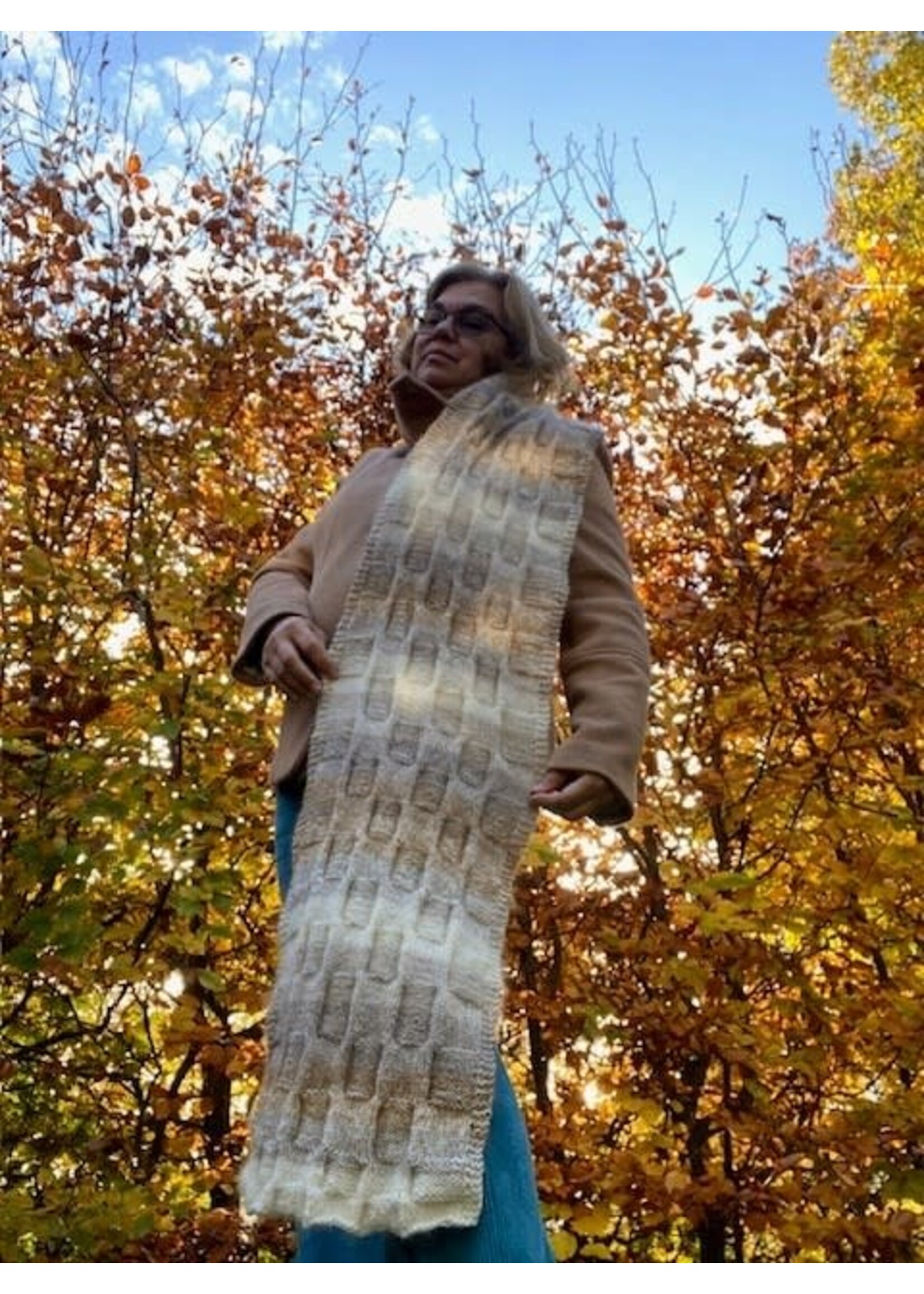 Workshop reeks 4 lessen: 4 sjaals - 4 technieken