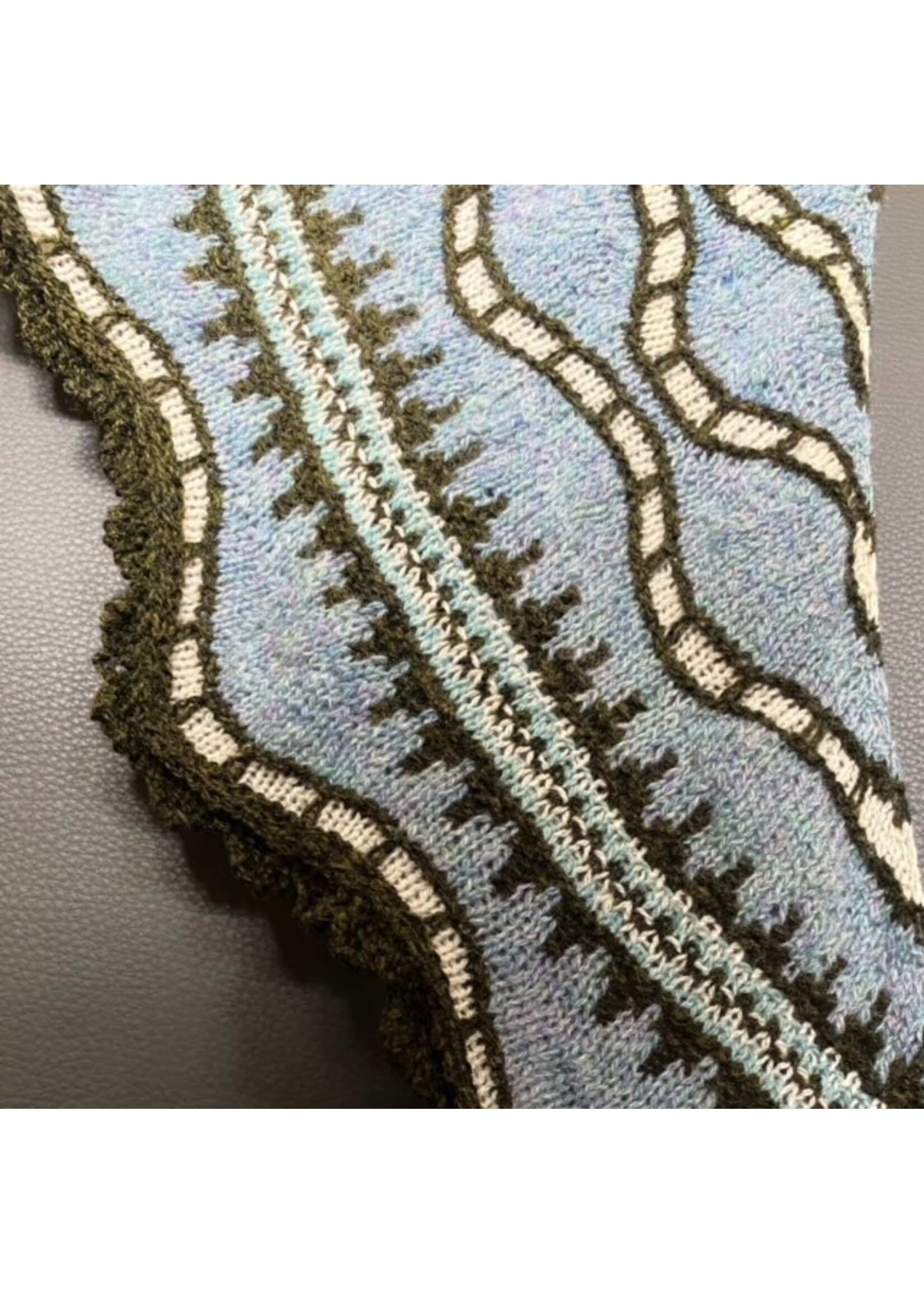 Workshop reeks 4 lessen: 4 sjaals - 4 technieken