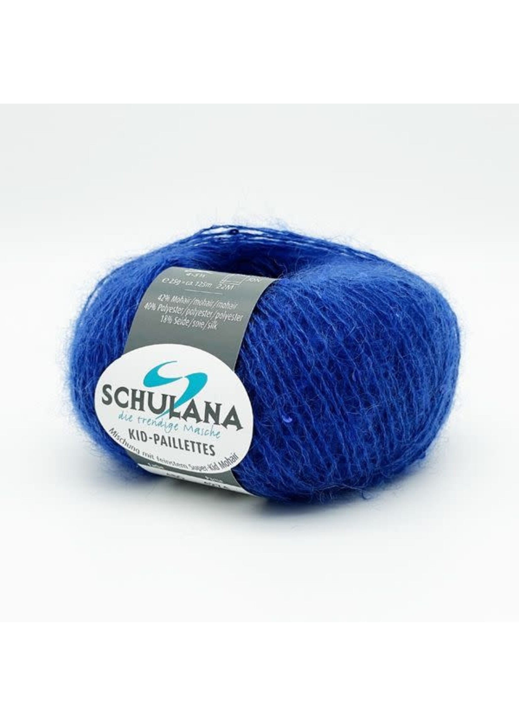 Schulana Schulana Kid Seta Paillettes  25 gr Koningsblauw  nr. 480