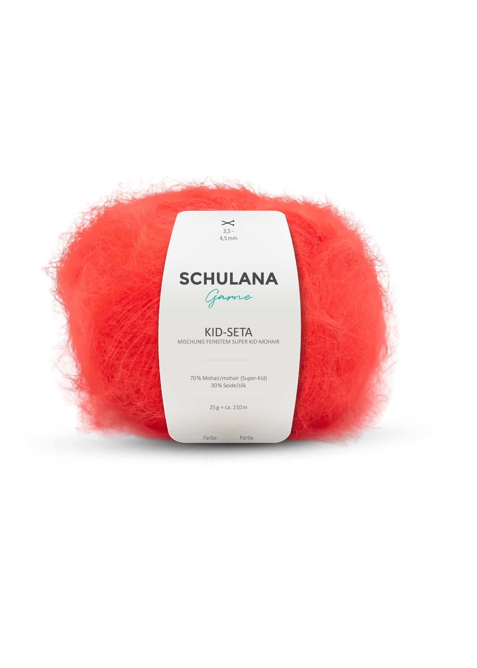 Schulana Schulana Kid Seta 25 gr Neon Rood nr. 126
