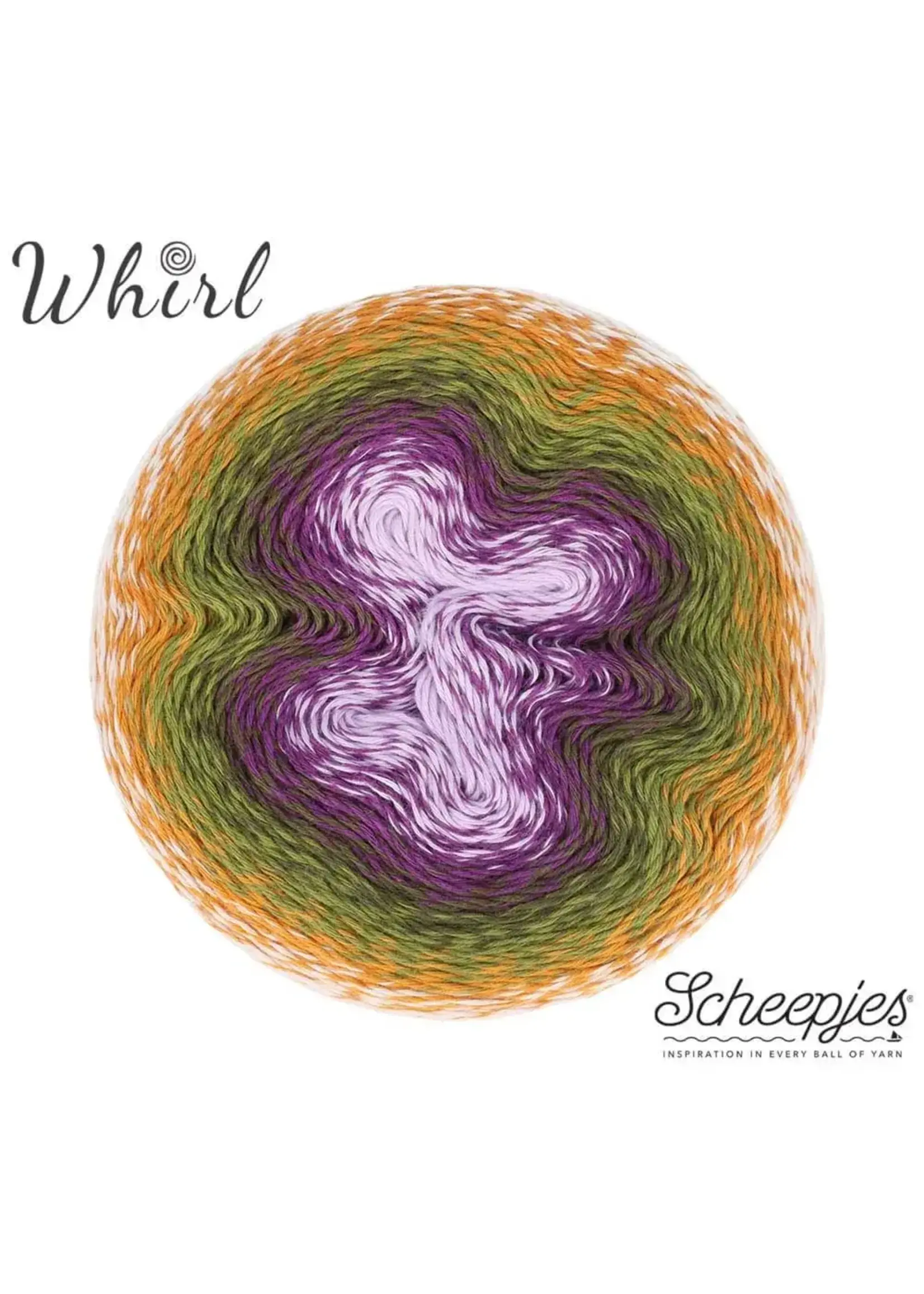 Scheepjes Whirl Scheepjes 1000 m Kiwi Crush Crumble   nr.791