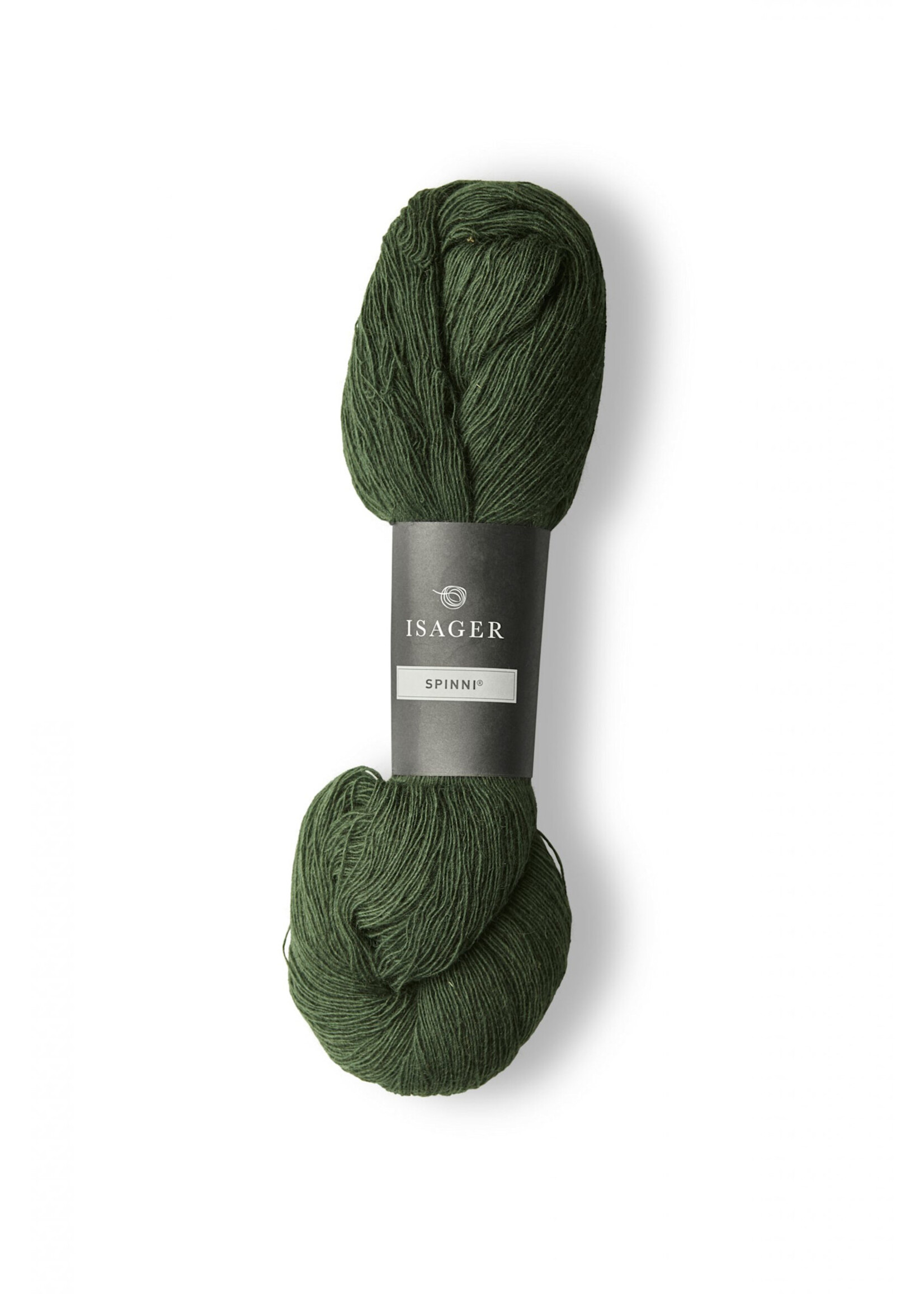 Isager Isager Spinni  Kleur: 37s 50gr 300m donkergroen