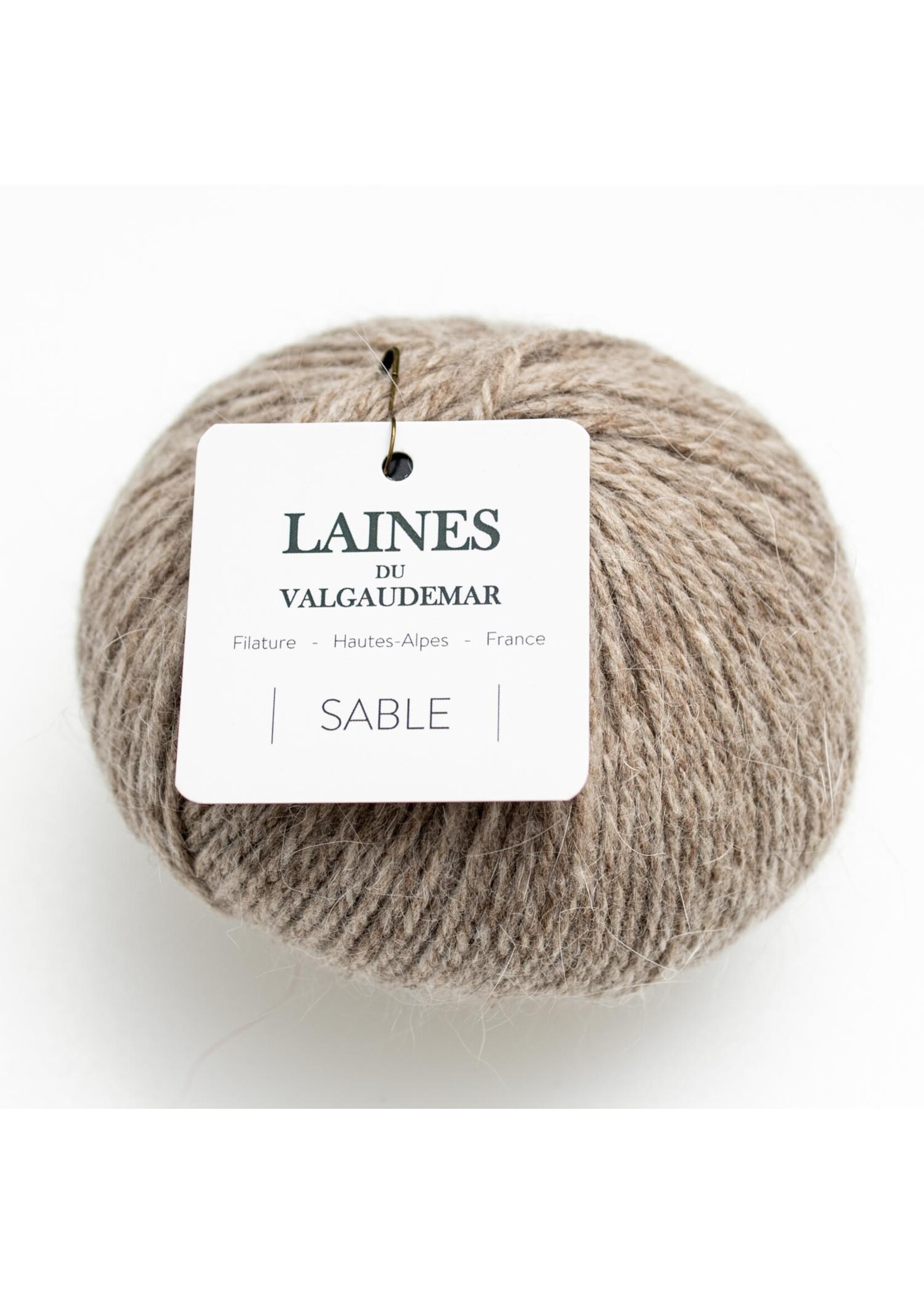 Laines du Valgaudemar SABLE Chiné Beige 50 gr