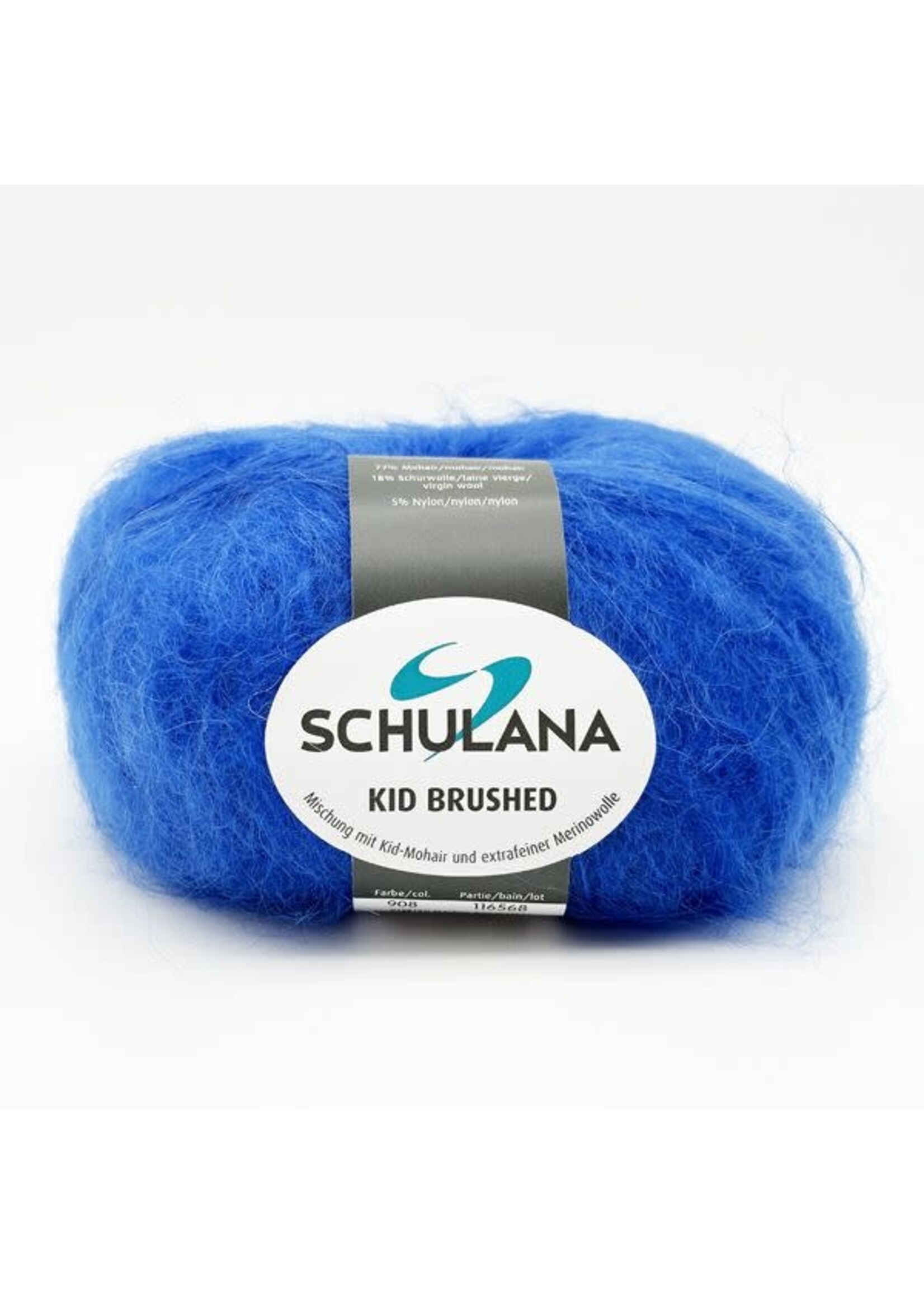 Schulana Mohair Brushed  Royalblau   nr 908  Schulana