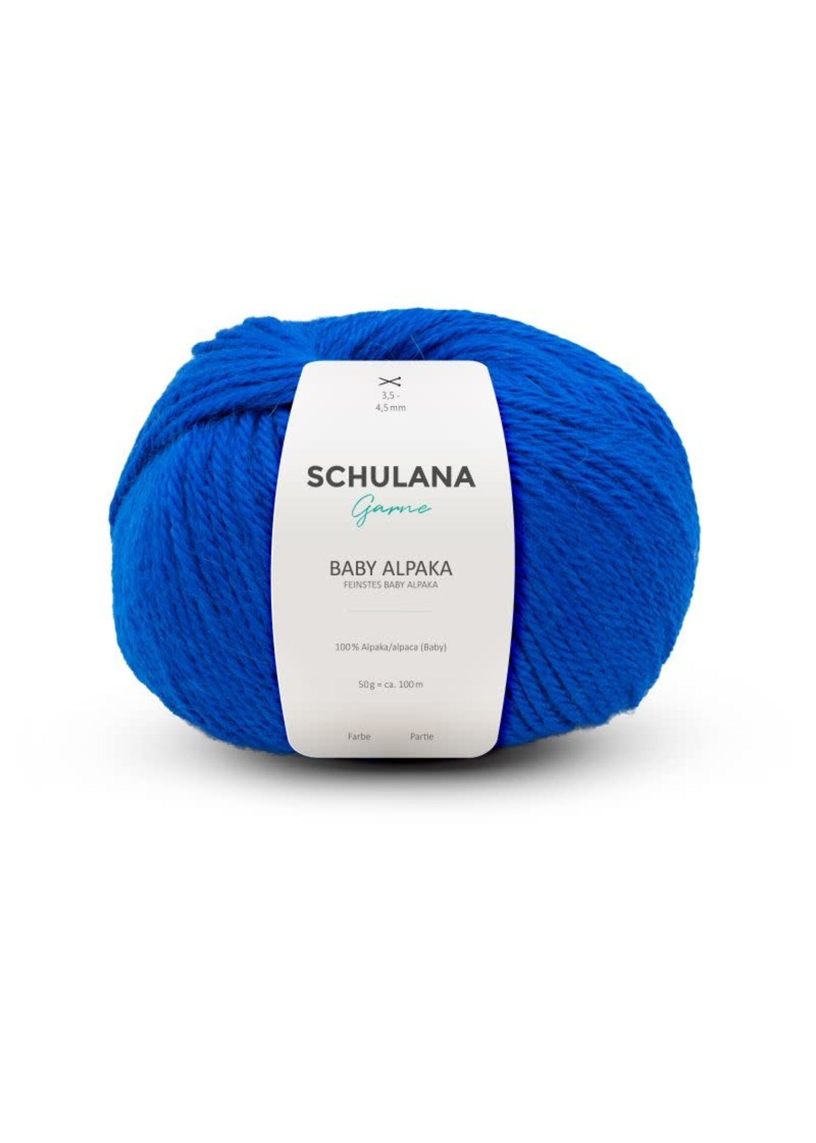 Schulana Schulana  Baby Alpaka  BLAUW nr.012 50  gr