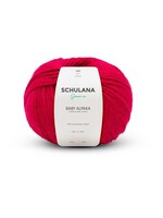 Schulana Schulana  Baby Alpaka  ROOD  nr.010 50  gr