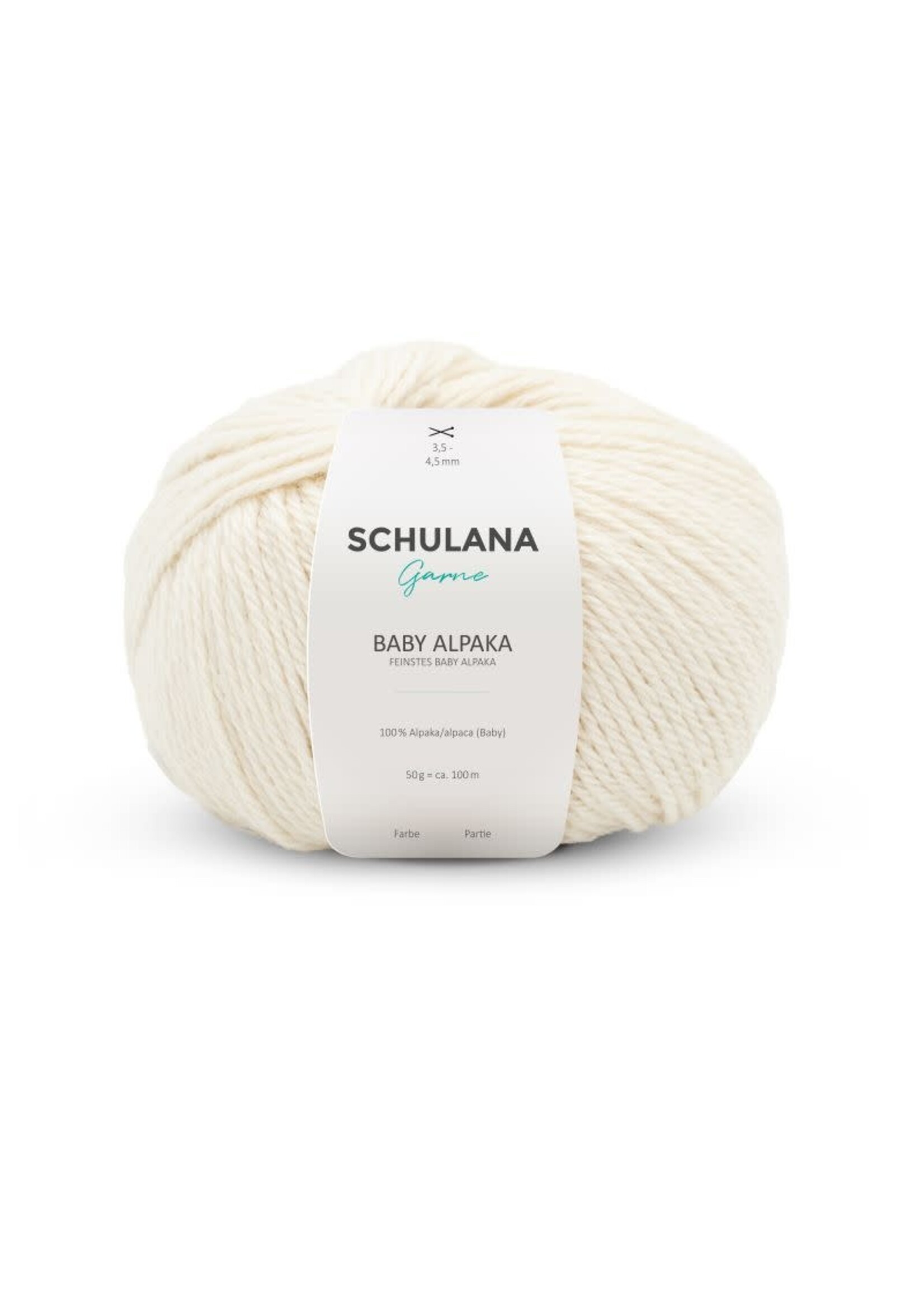 Schulana Schulana  Baby Alpaka  ECRU  nr.001  50  gr