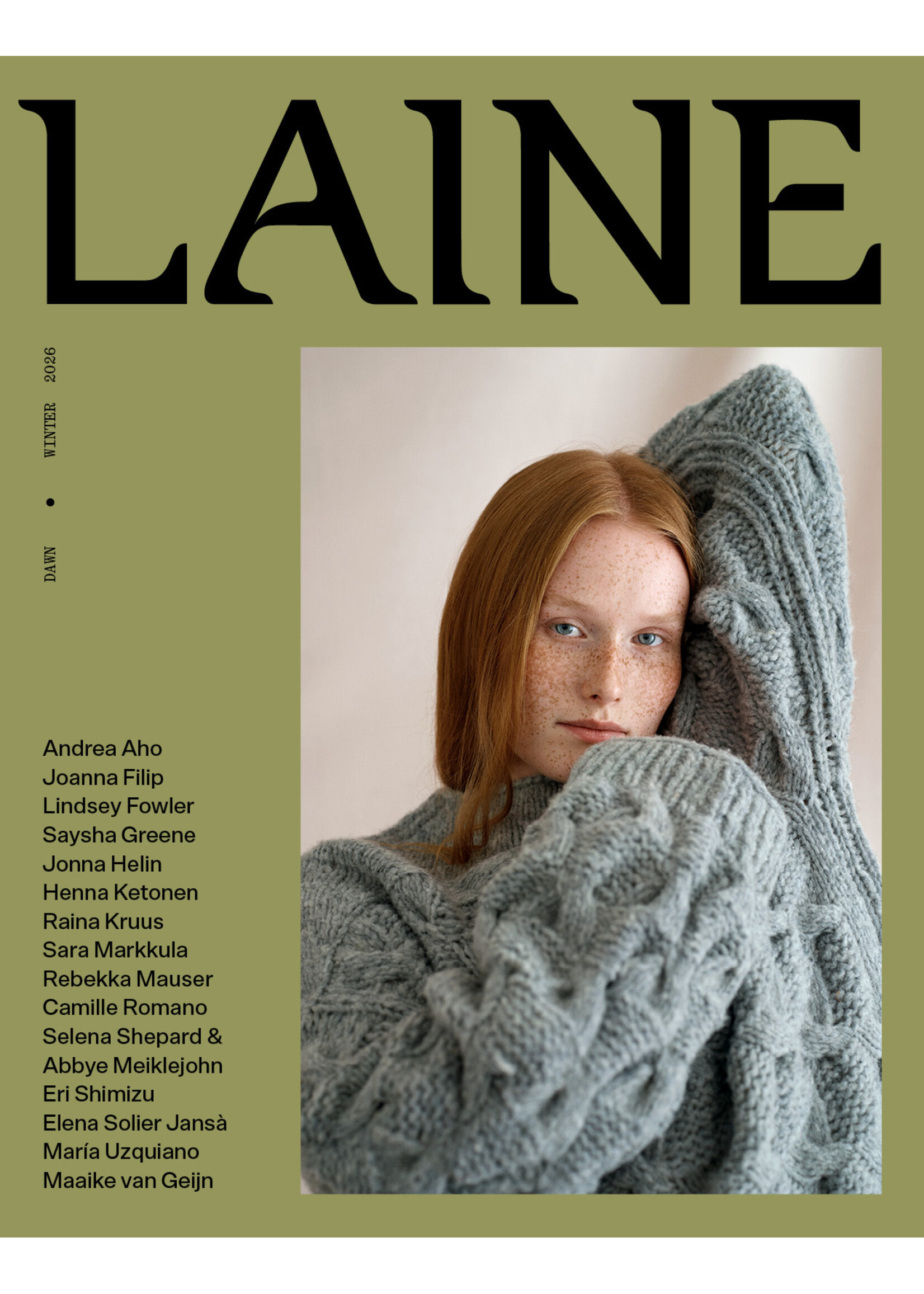 ISSUE 27 LAINE MAGAZINE -extra veel modellen