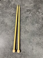 bamboo  breinaalden 10 mm  40 cm