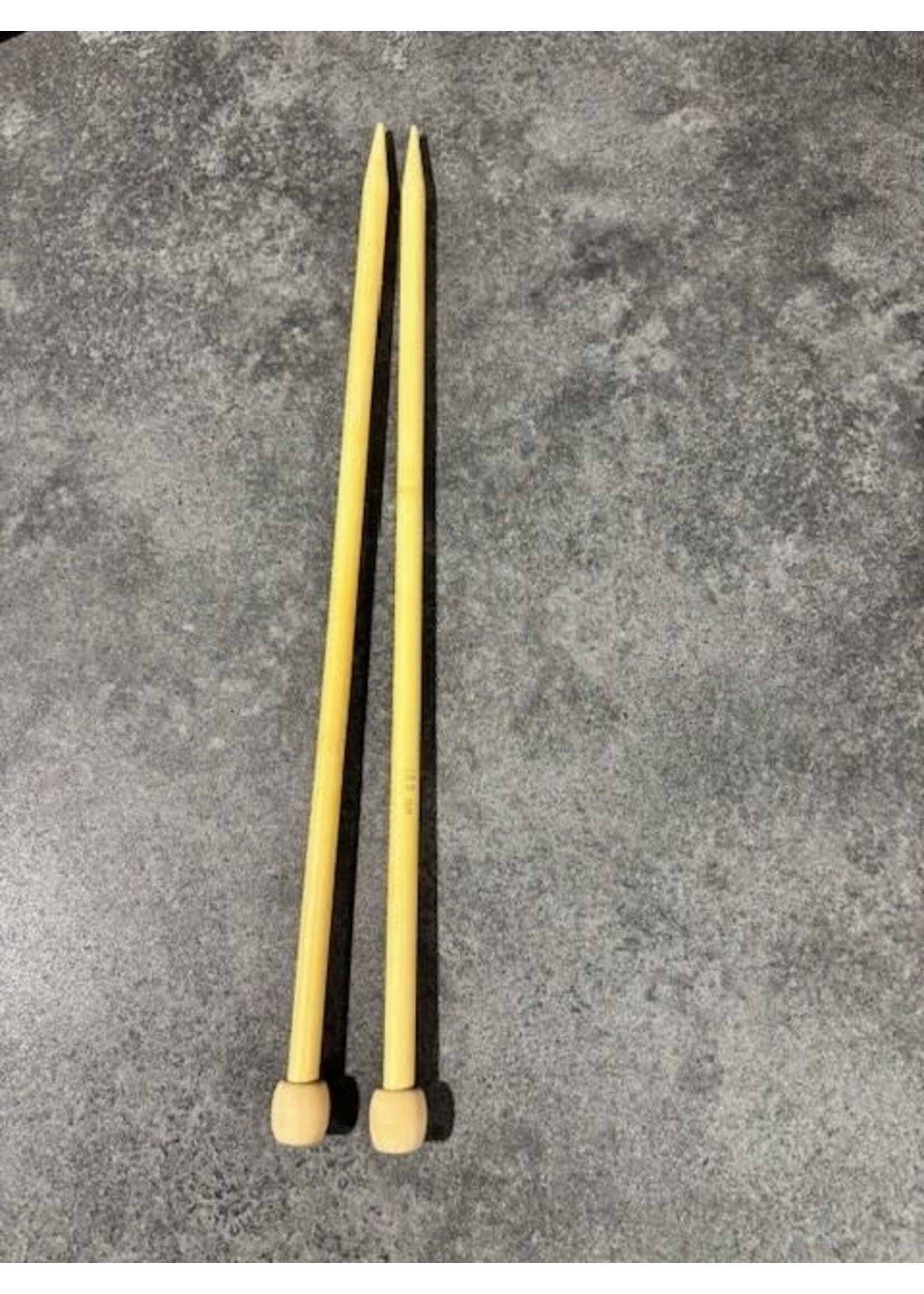 bamboo  breinaalden 10 mm  40 cm