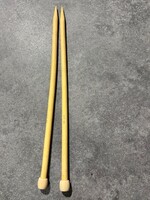Bamboo  breinaalden 12 mm  40 cm
