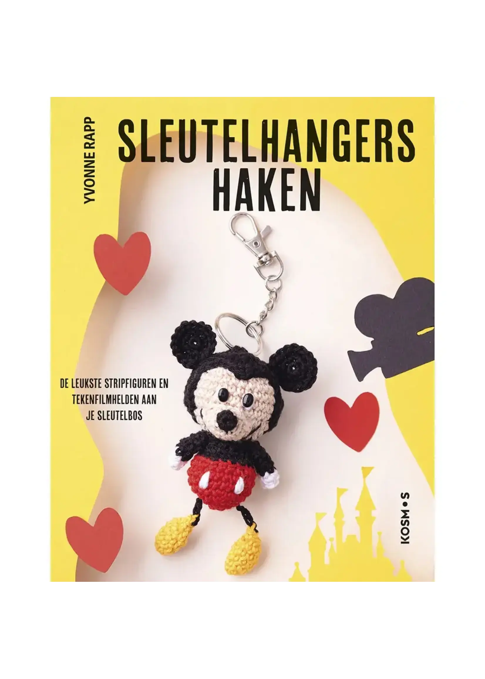 Boek:  Sleutelhangers Haken   -  Yvonne Rapp