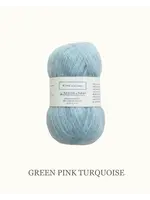 Biches et Bûches Le Petit Silk & Mohair  Gren Pink Turquoise