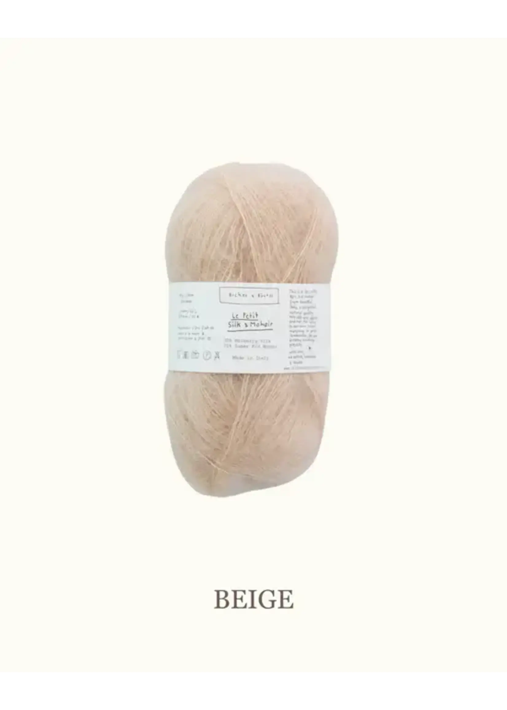 Biches et Bûches Le Petit Silk & Mohair Beige